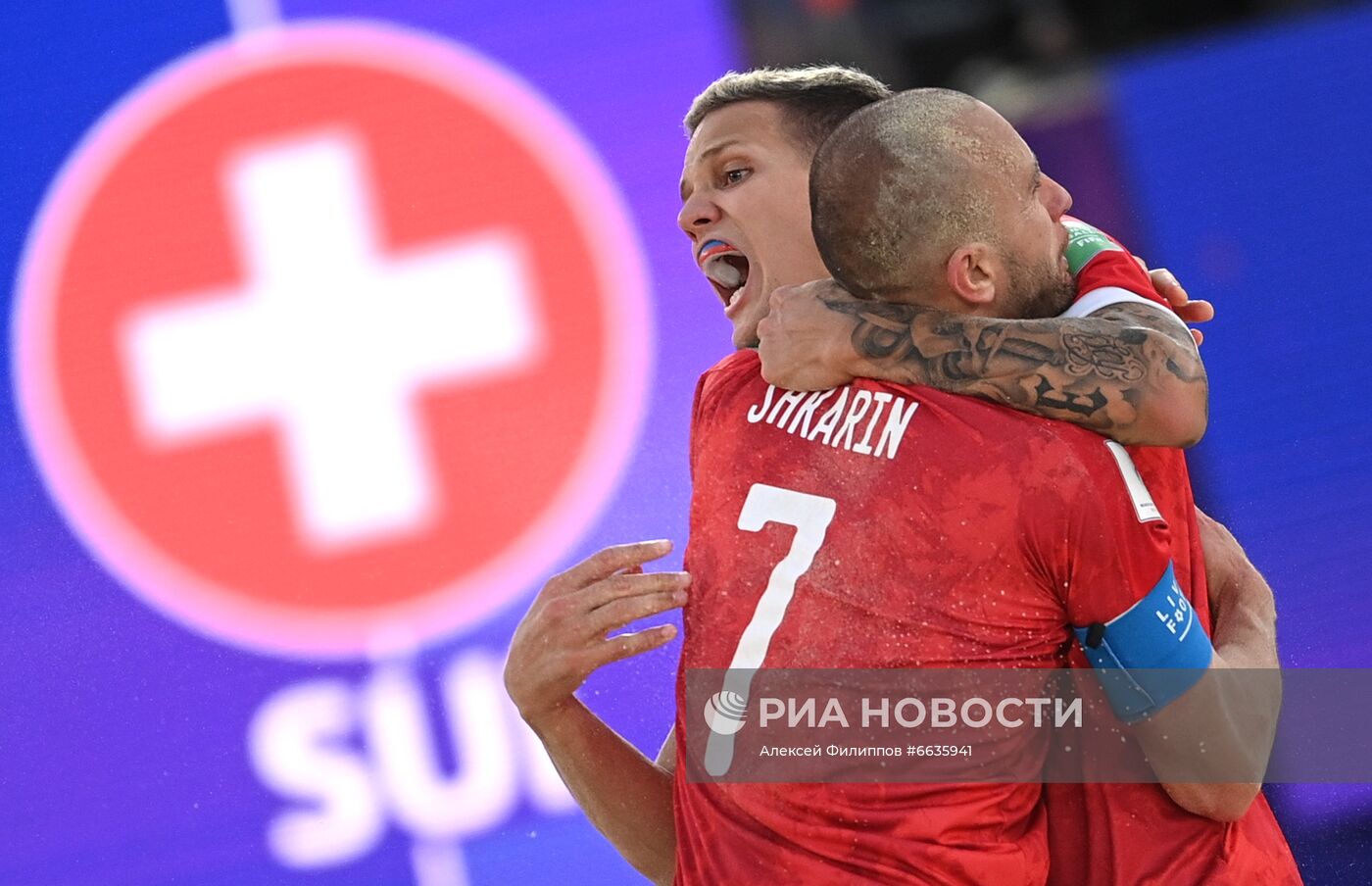 Пляжный футбол. ЧМ-2021. Матч Россия - Швейцария