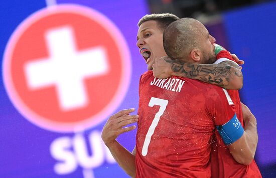 Пляжный футбол. ЧМ-2021. Матч Россия - Швейцария