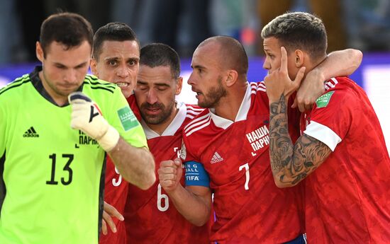 Пляжный футбол. ЧМ-2021. Матч Россия - Швейцария