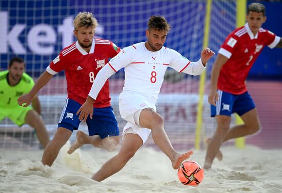 Пляжный футбол. ЧМ-2021. Матч Россия - Швейцария