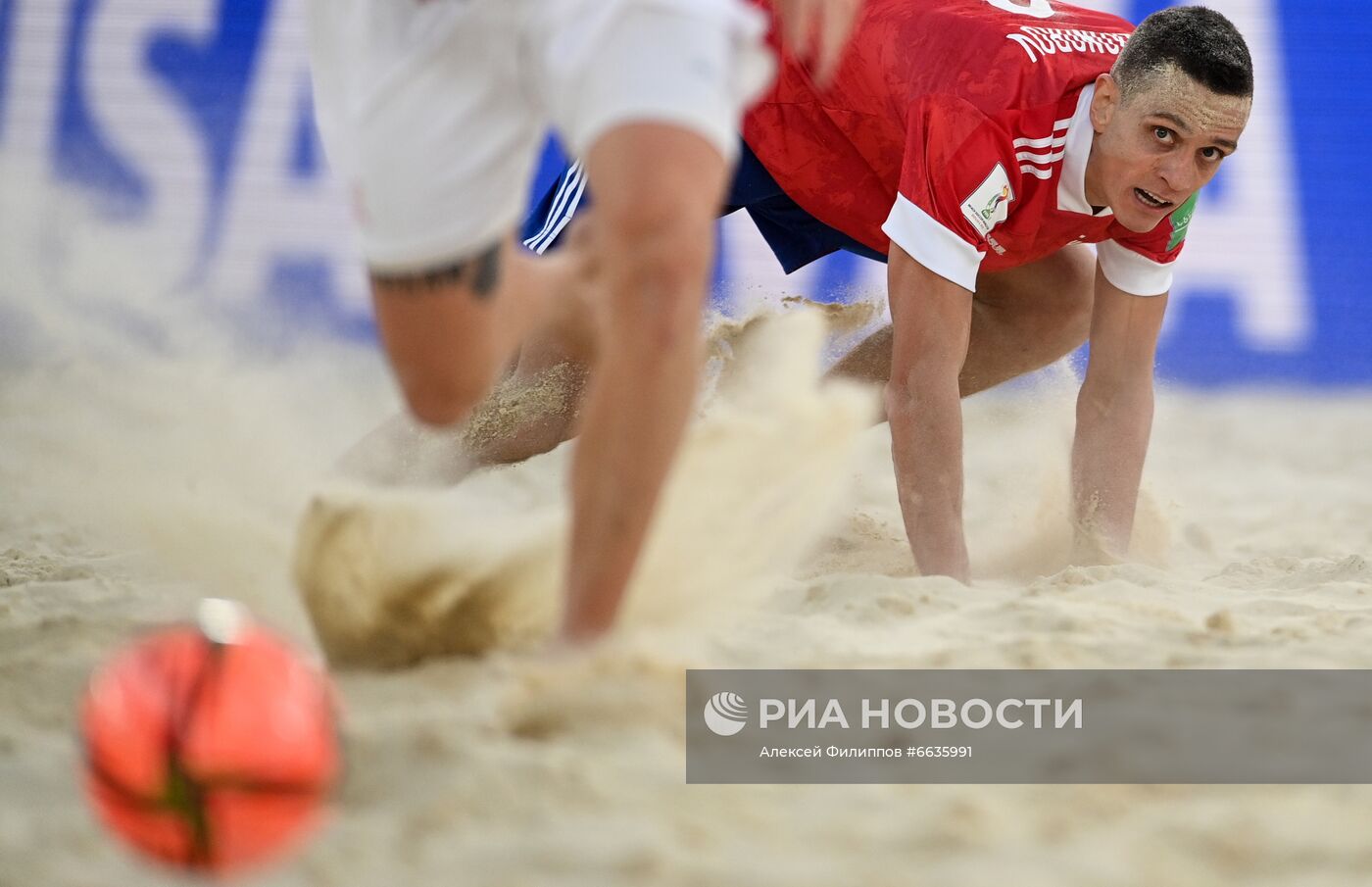 Пляжный футбол. ЧМ-2021. Матч Россия - Швейцария