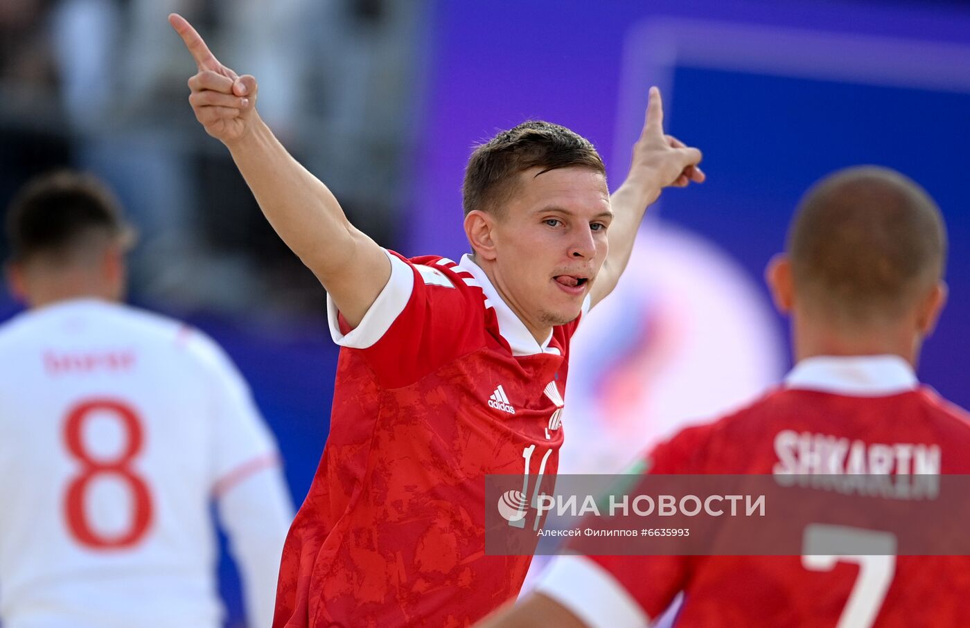 Пляжный футбол. ЧМ-2021. Матч Россия - Швейцария