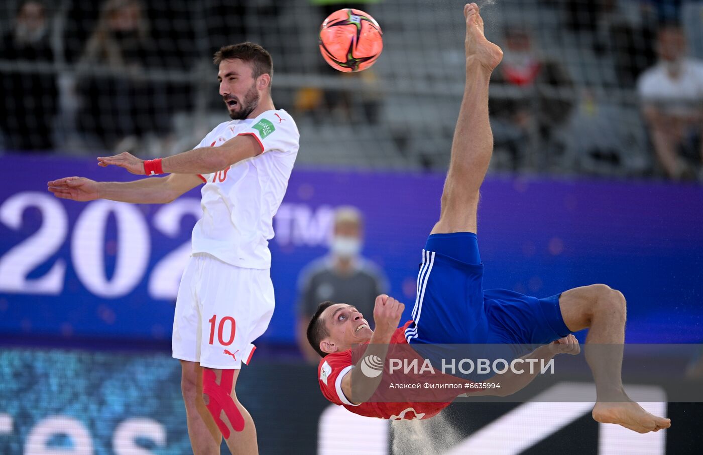 Пляжный футбол. ЧМ-2021. Матч Россия - Швейцария
