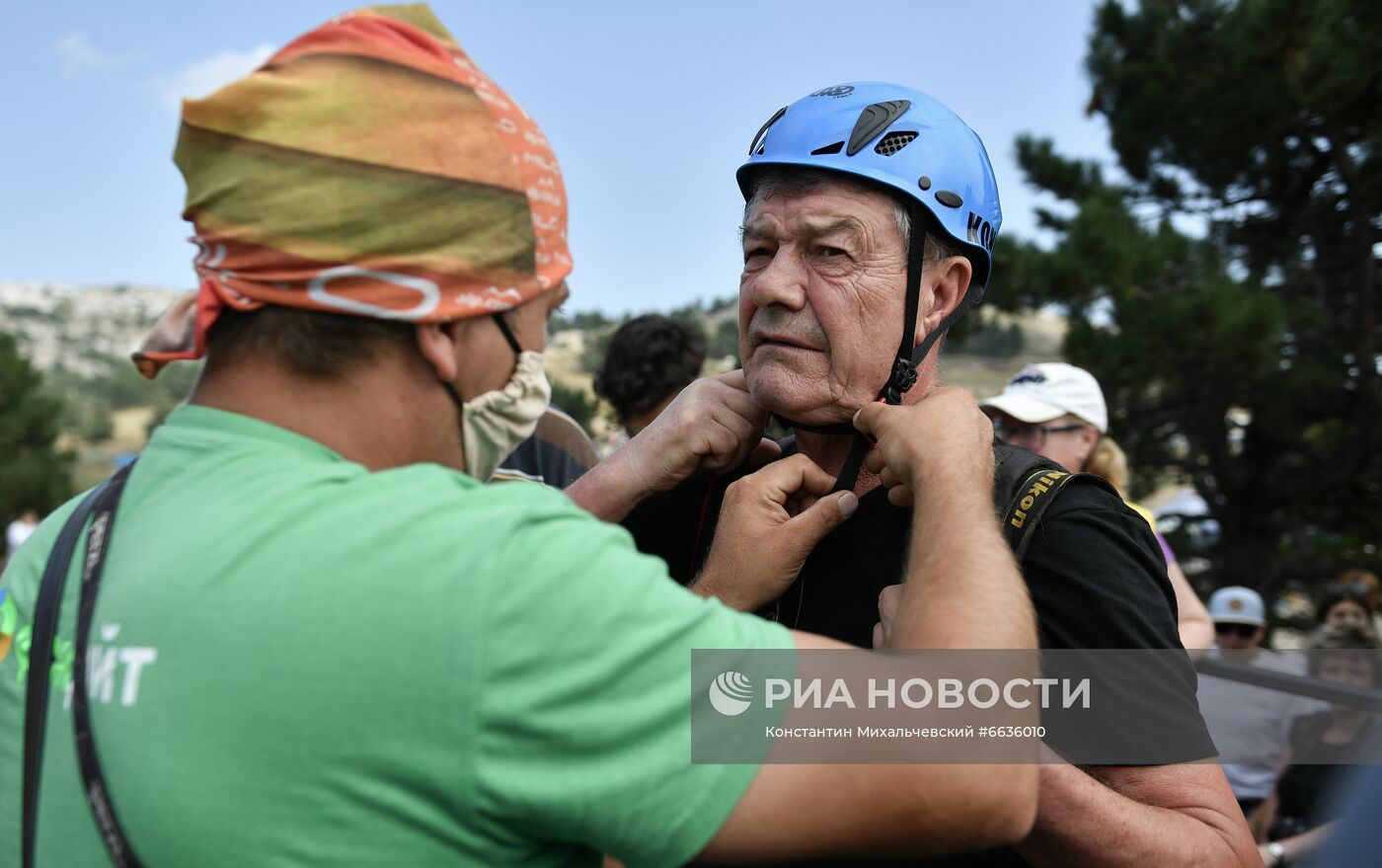 Открытие объекта "Небесная тропа" на горе Ай-Петри