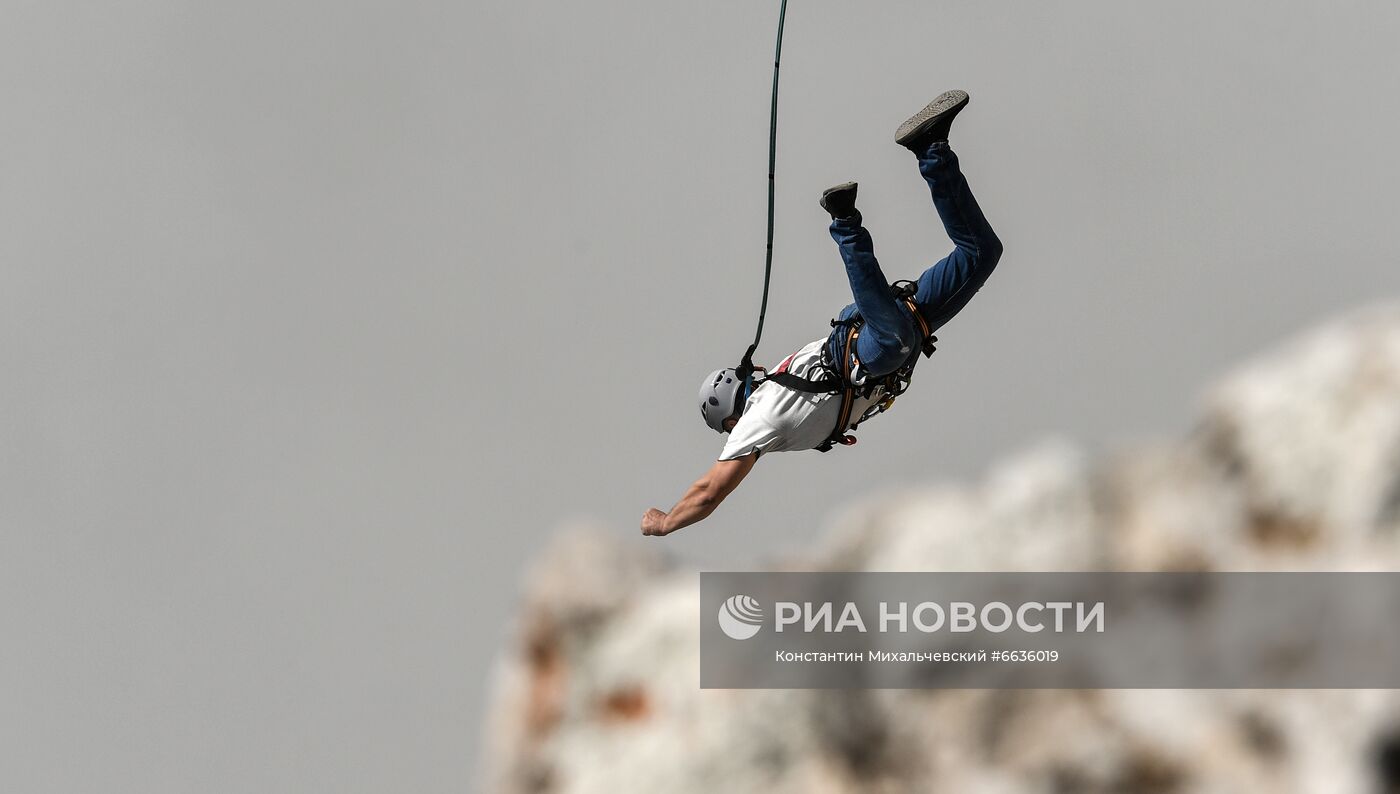 Открытие объекта "Небесная тропа" на горе Ай-Петри