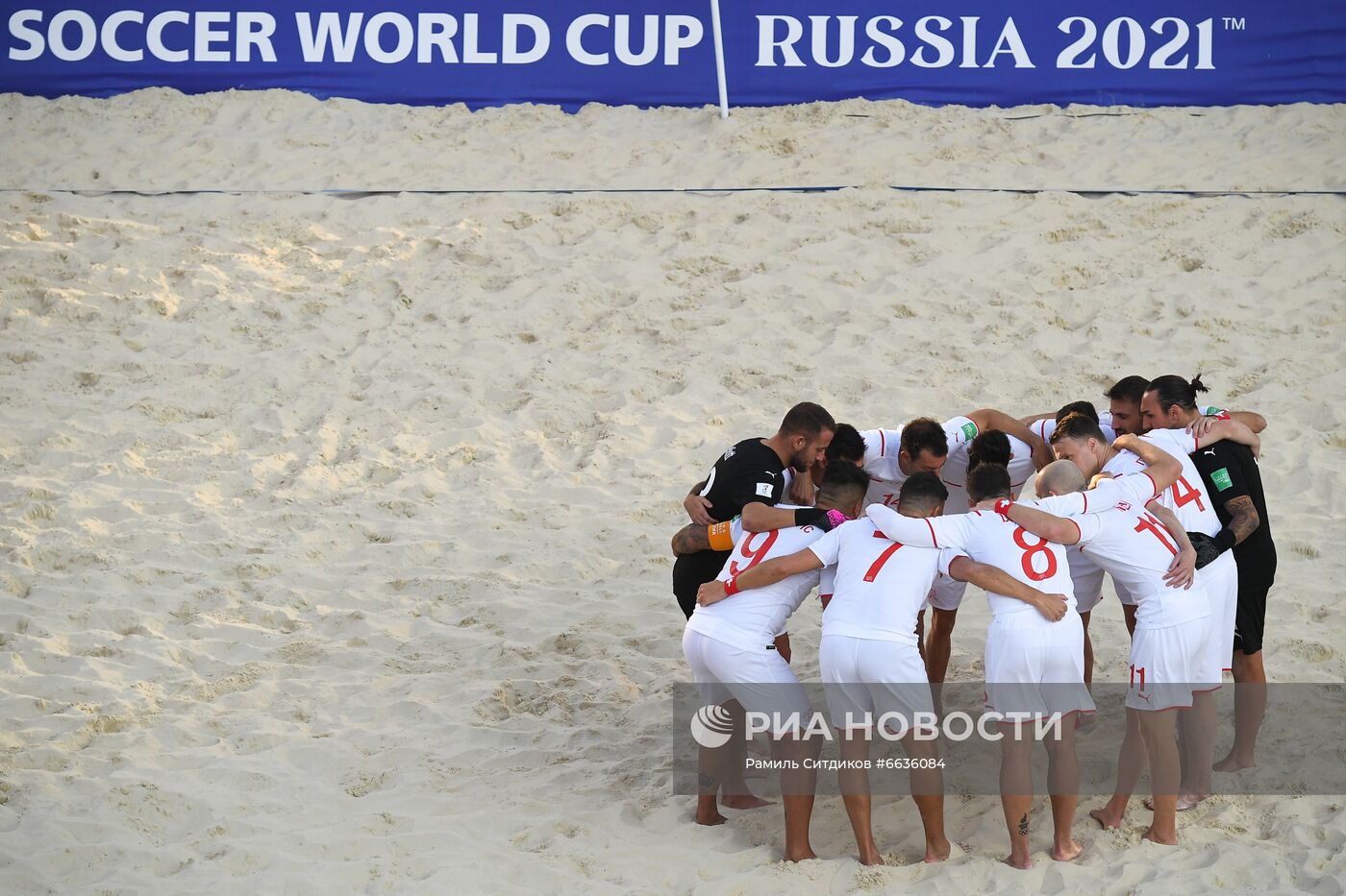 Пляжный футбол. ЧМ-2021. Матч Россия - Швейцария