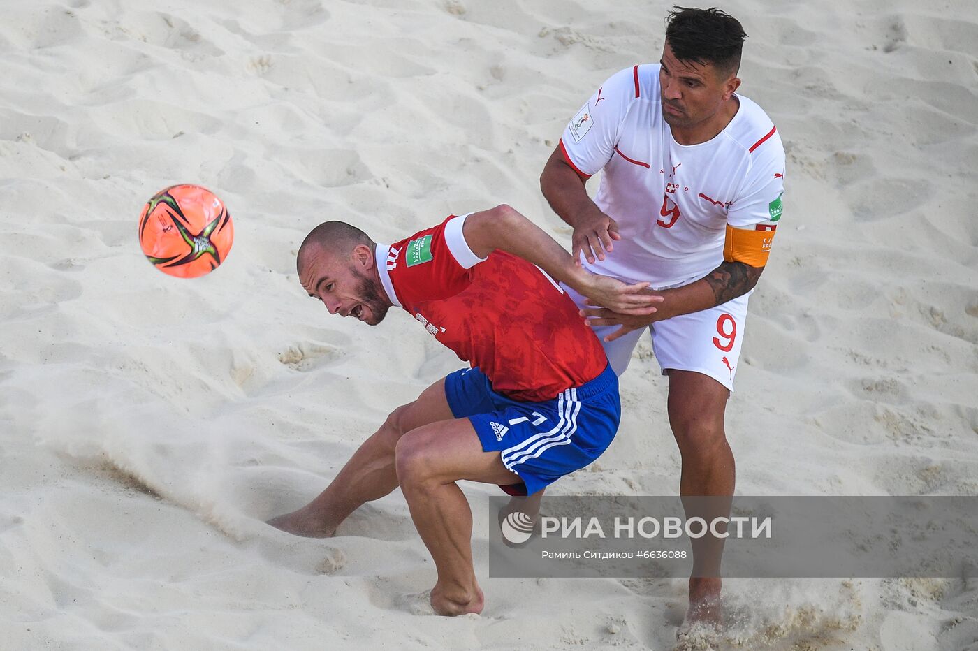 Пляжный футбол. ЧМ-2021. Матч Россия - Швейцария
