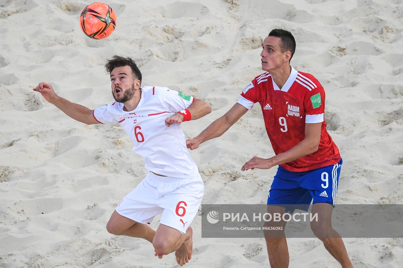 Пляжный футбол. ЧМ-2021. Матч Россия - Швейцария