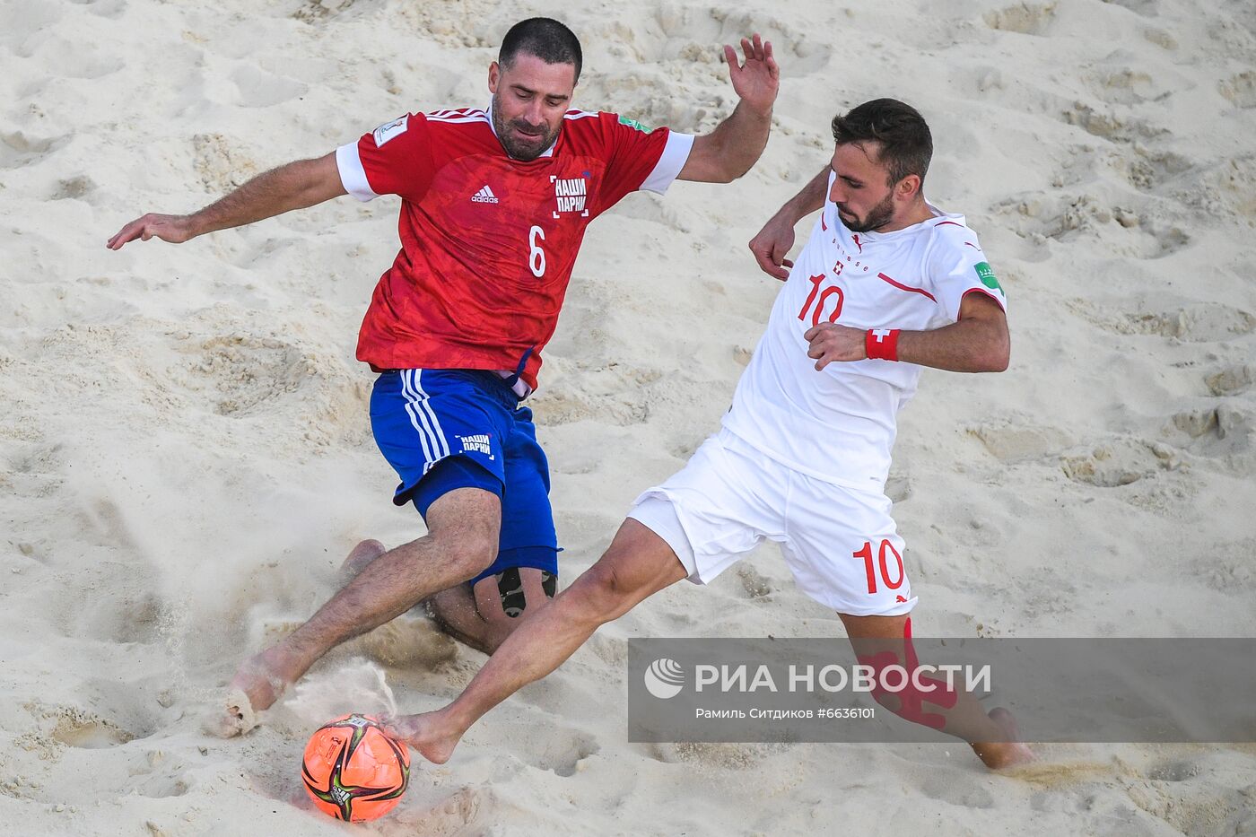 Пляжный футбол. ЧМ-2021. Матч Россия - Швейцария