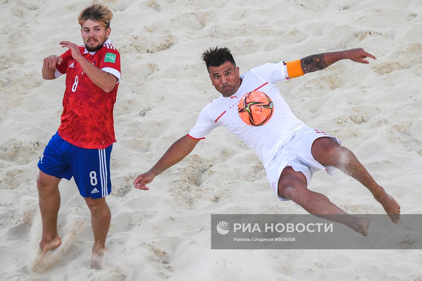 Пляжный футбол. ЧМ-2021. Матч Россия - Швейцария