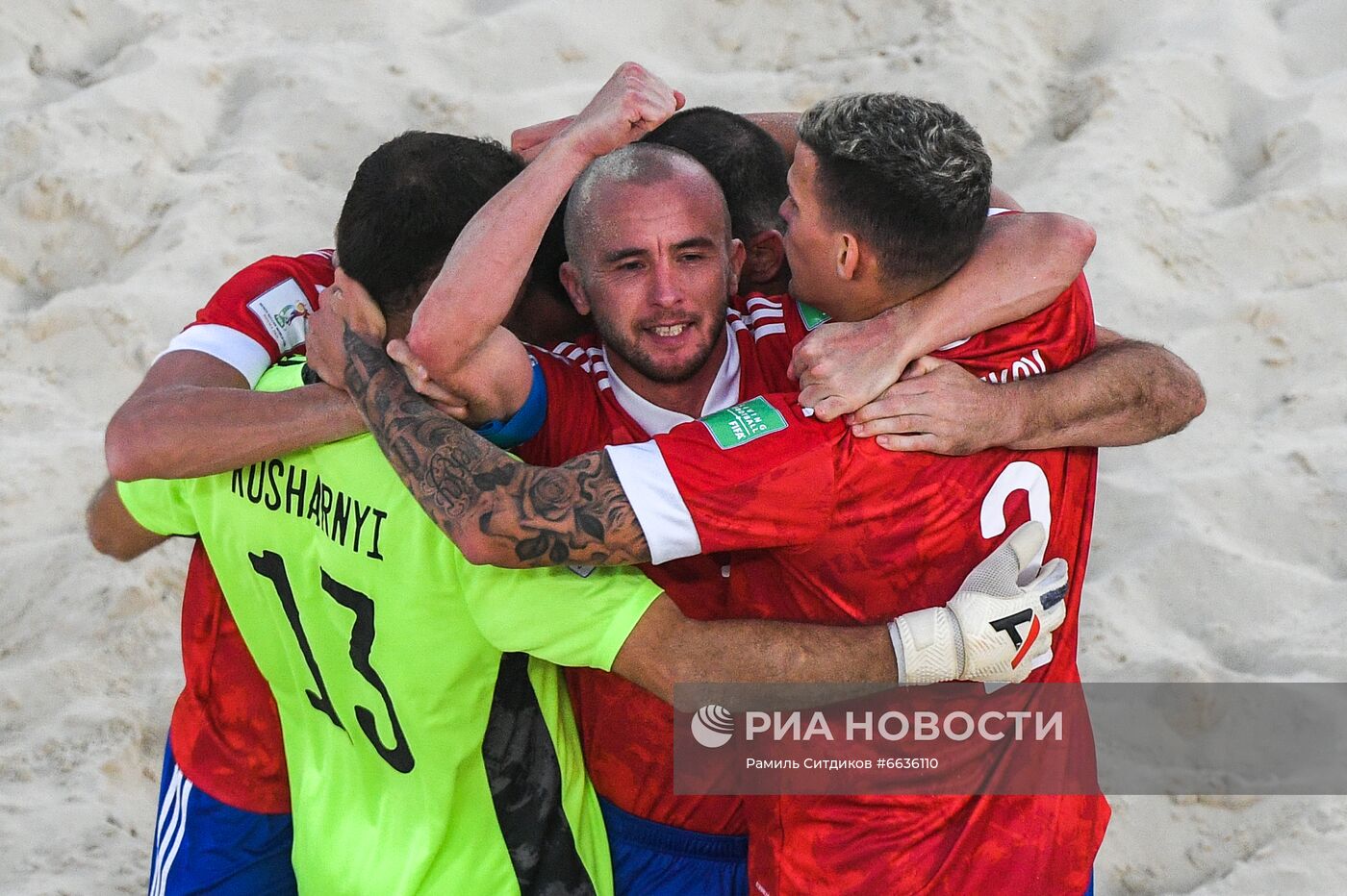 Пляжный футбол. ЧМ-2021. Матч Россия - Швейцария