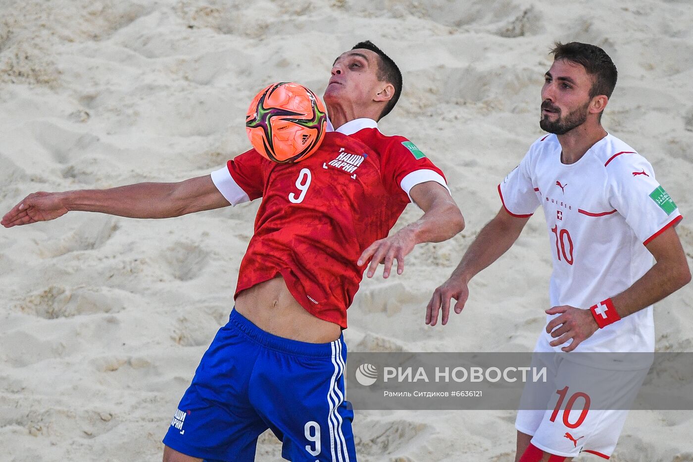 Пляжный футбол. ЧМ-2021. Матч Россия - Швейцария