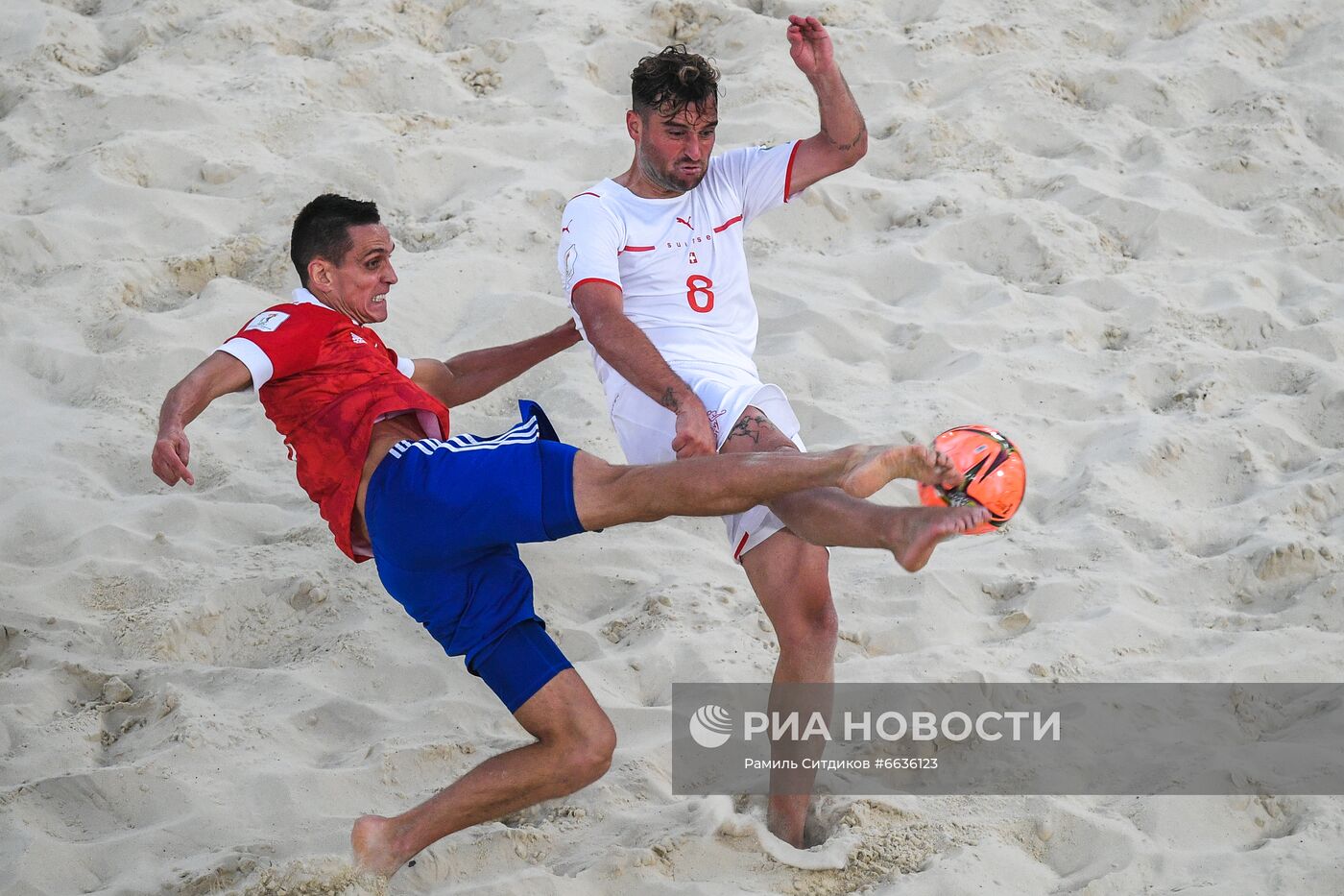 Пляжный футбол. ЧМ-2021. Матч Россия - Швейцария