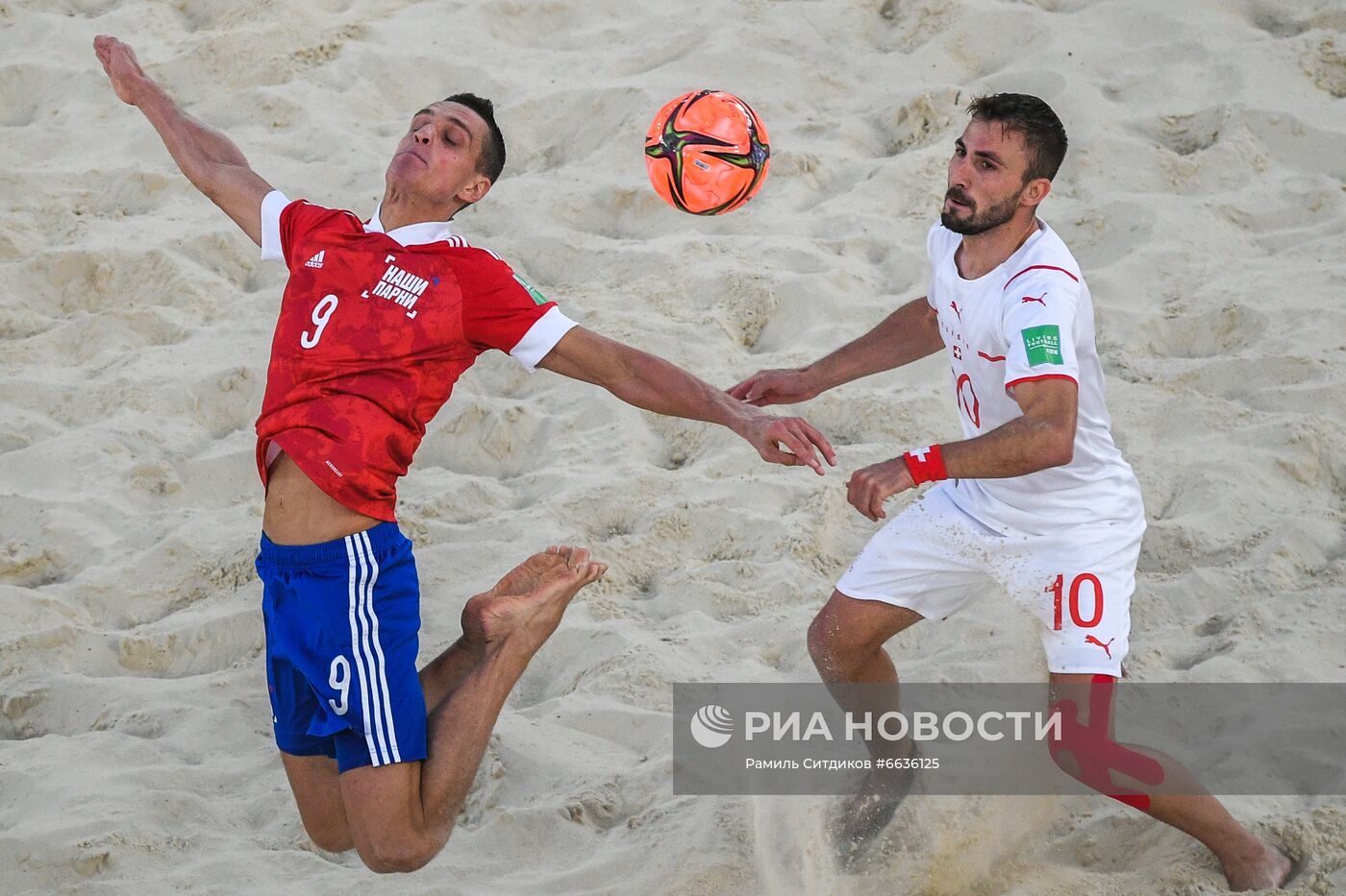 Пляжный футбол. ЧМ-2021. Матч Россия - Швейцария