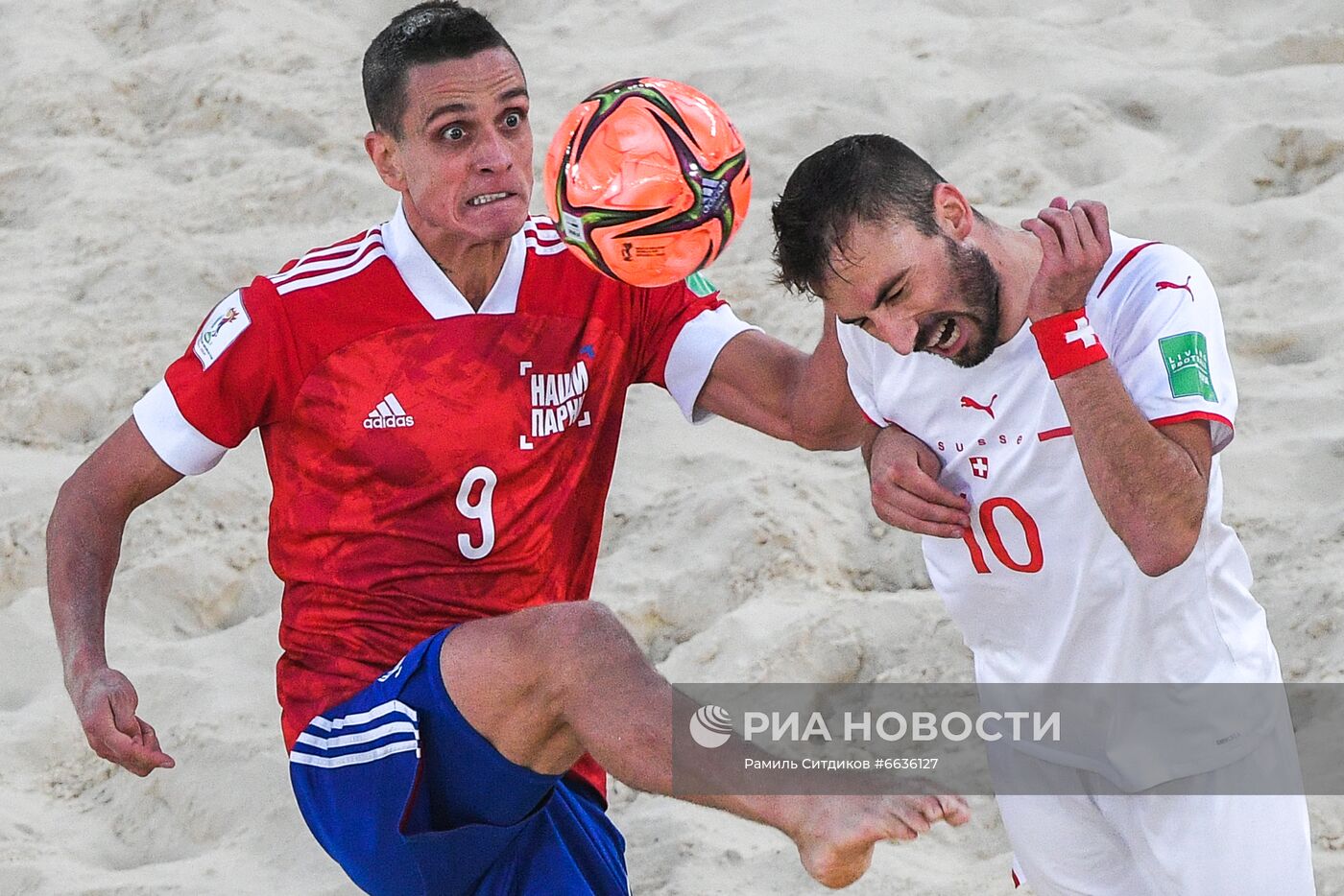 Пляжный футбол. ЧМ-2021. Матч Россия - Швейцария
