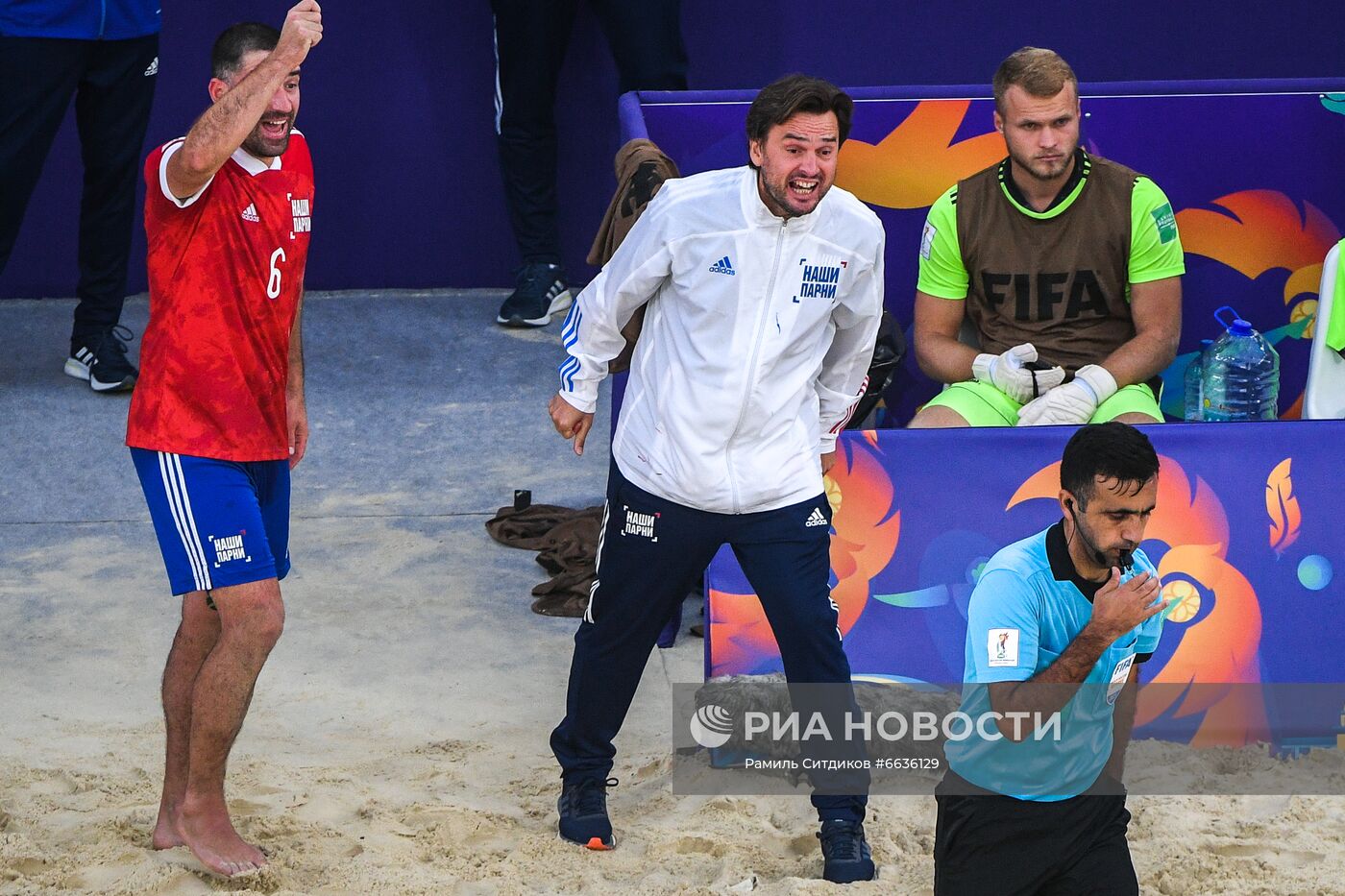 Пляжный футбол. ЧМ-2021. Матч Россия - Швейцария