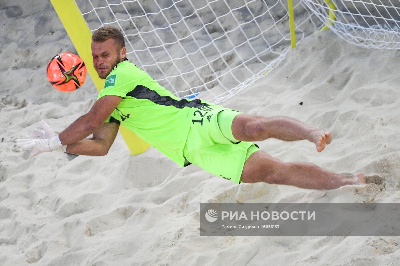 Пляжный футбол. ЧМ-2021. Матч Россия - Швейцария