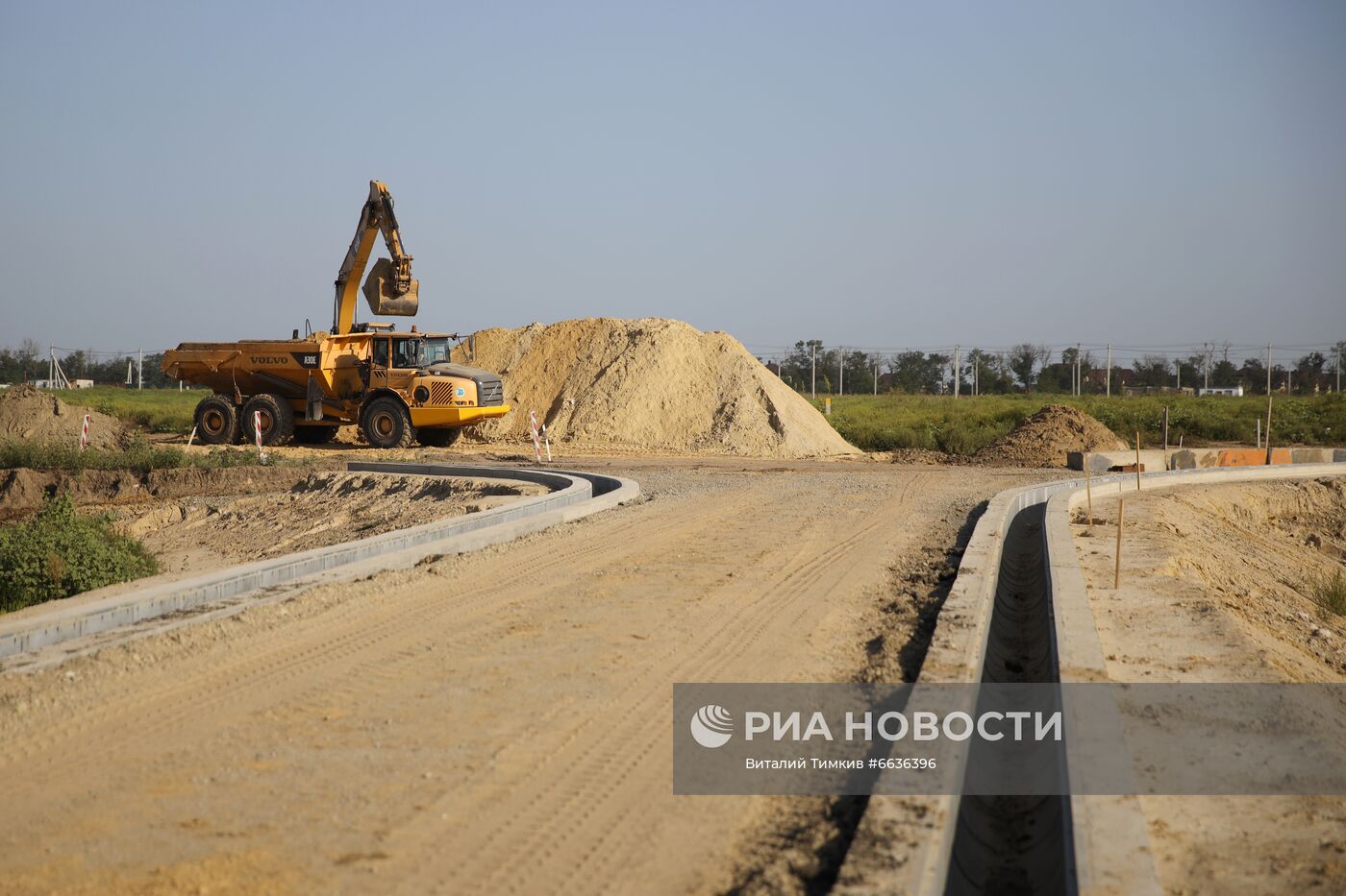 Ликвидация последствий затоплений в Анапе