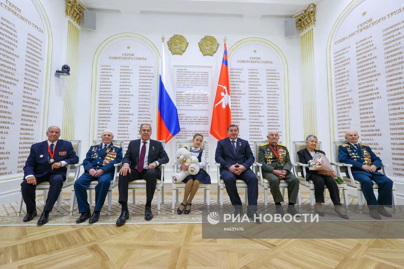 Рабочая поездка главы МИД РФ С. Лаврова в Волгоград