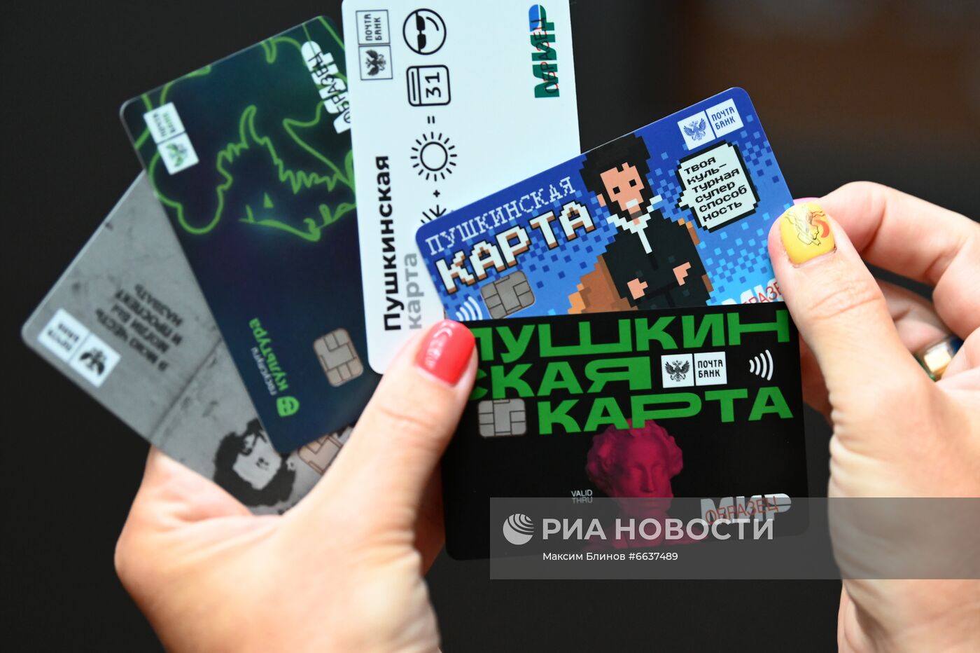 Презентация, посвященная запуску культурной программы "Пушкинская карта"