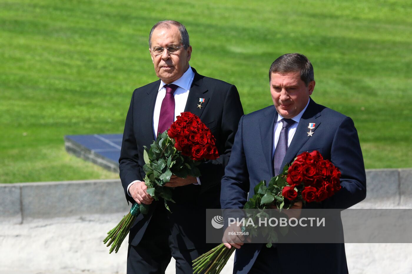 Рабочая поездка главы МИД РФ С. Лаврова в Волгоград