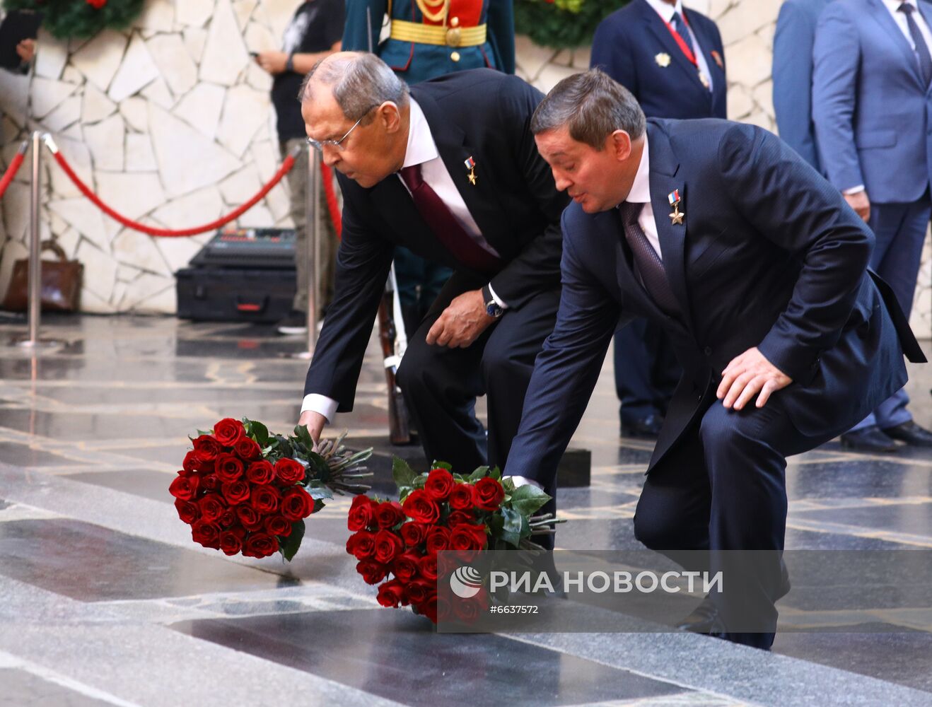 Рабочая поездка главы МИД РФ С. Лаврова в Волгоград