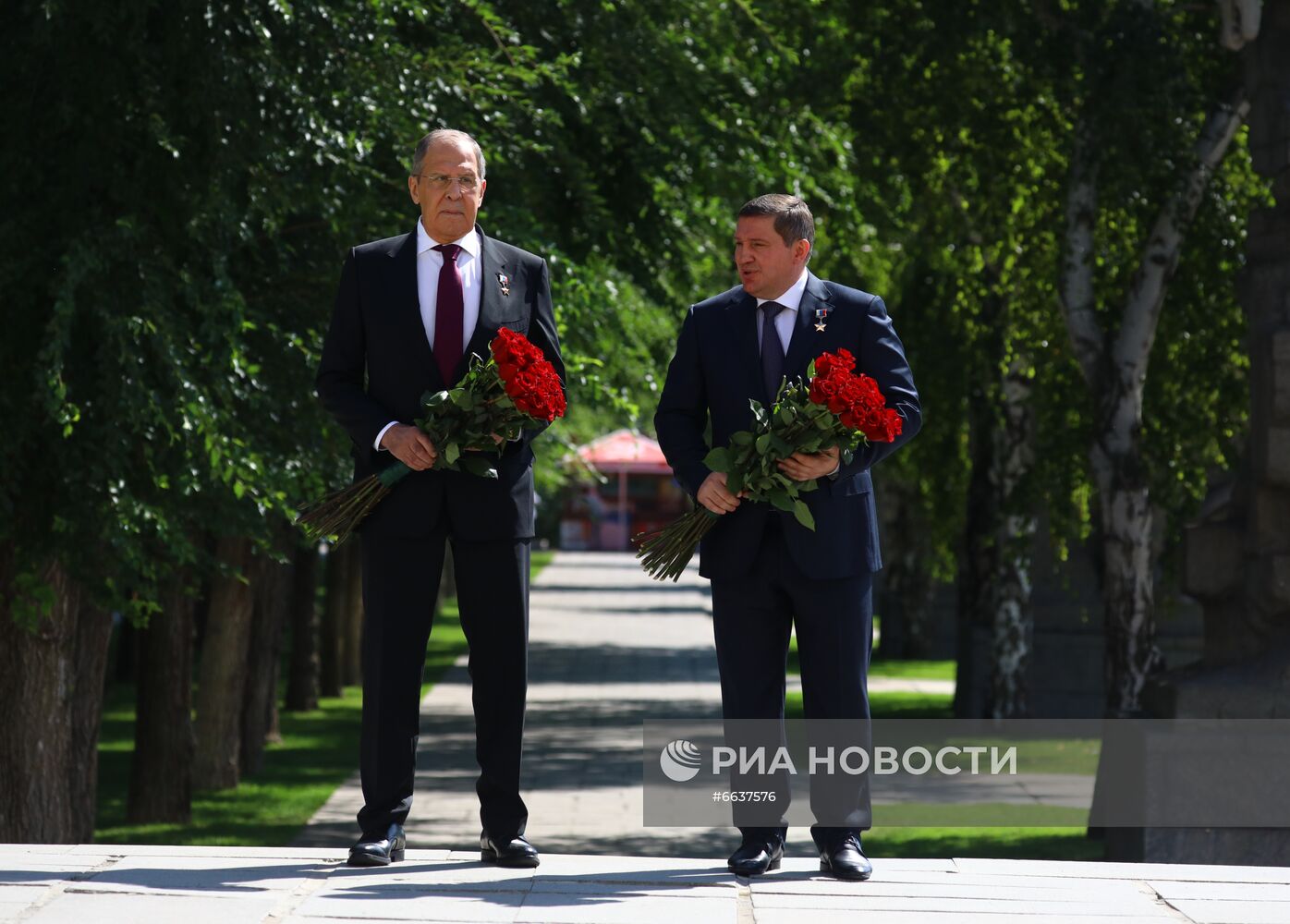 Рабочая поездка главы МИД РФ С. Лаврова в Волгоград