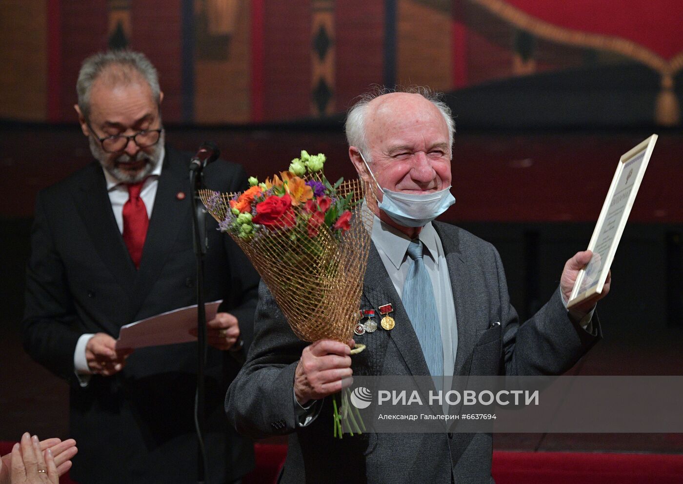 Празднование 265-летия Александринского театра в Санкт-Петербурге