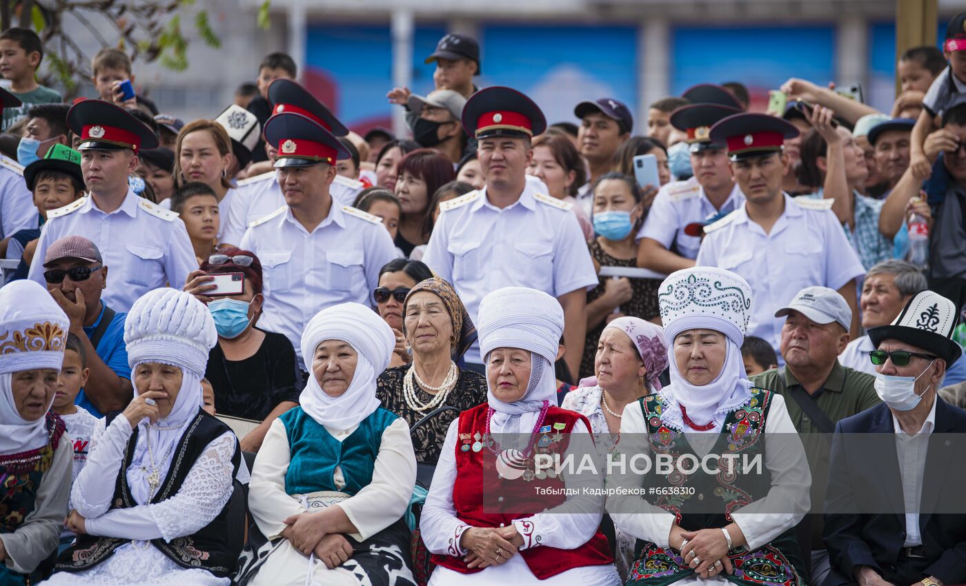 Празднование Дня независимости Киргизии