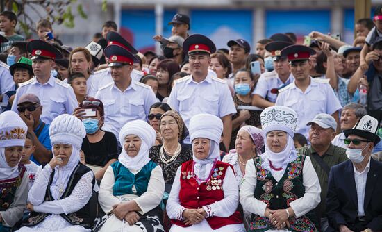 Празднование Дня независимости Киргизии