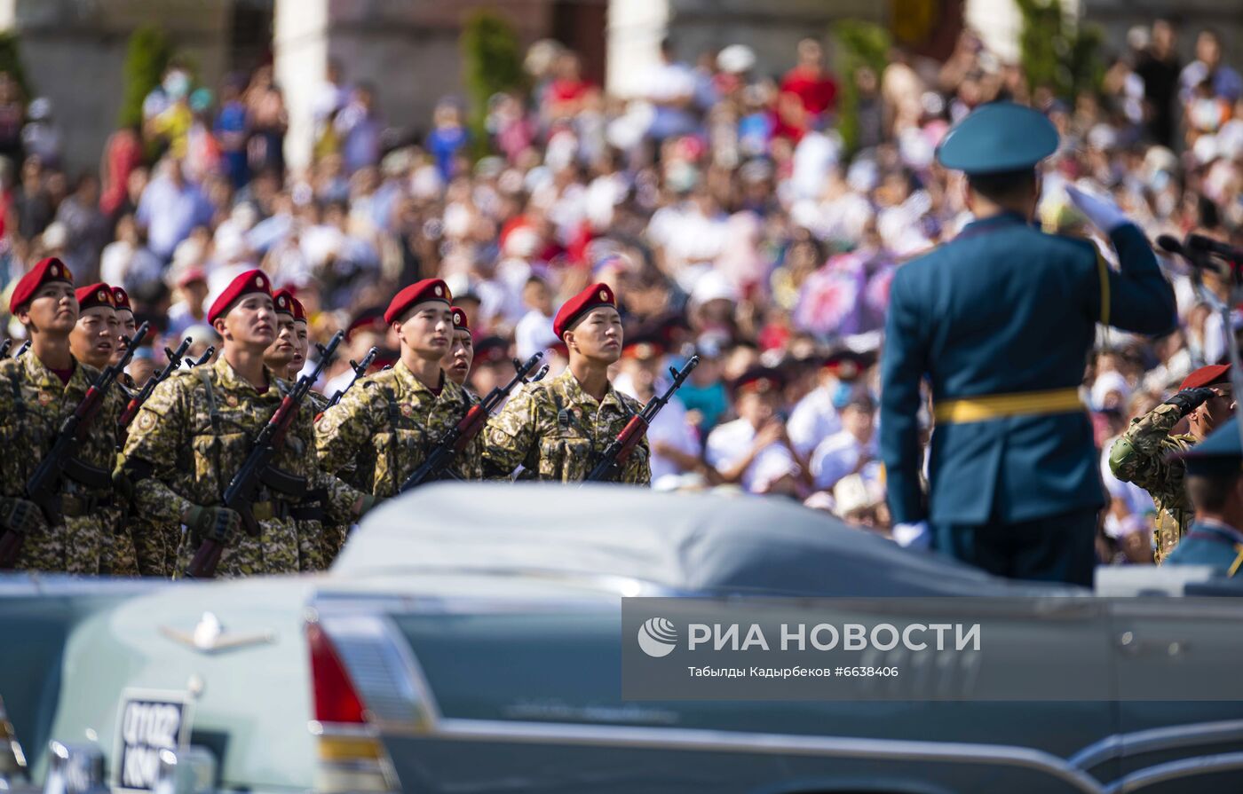 Празднование Дня независимости Киргизии