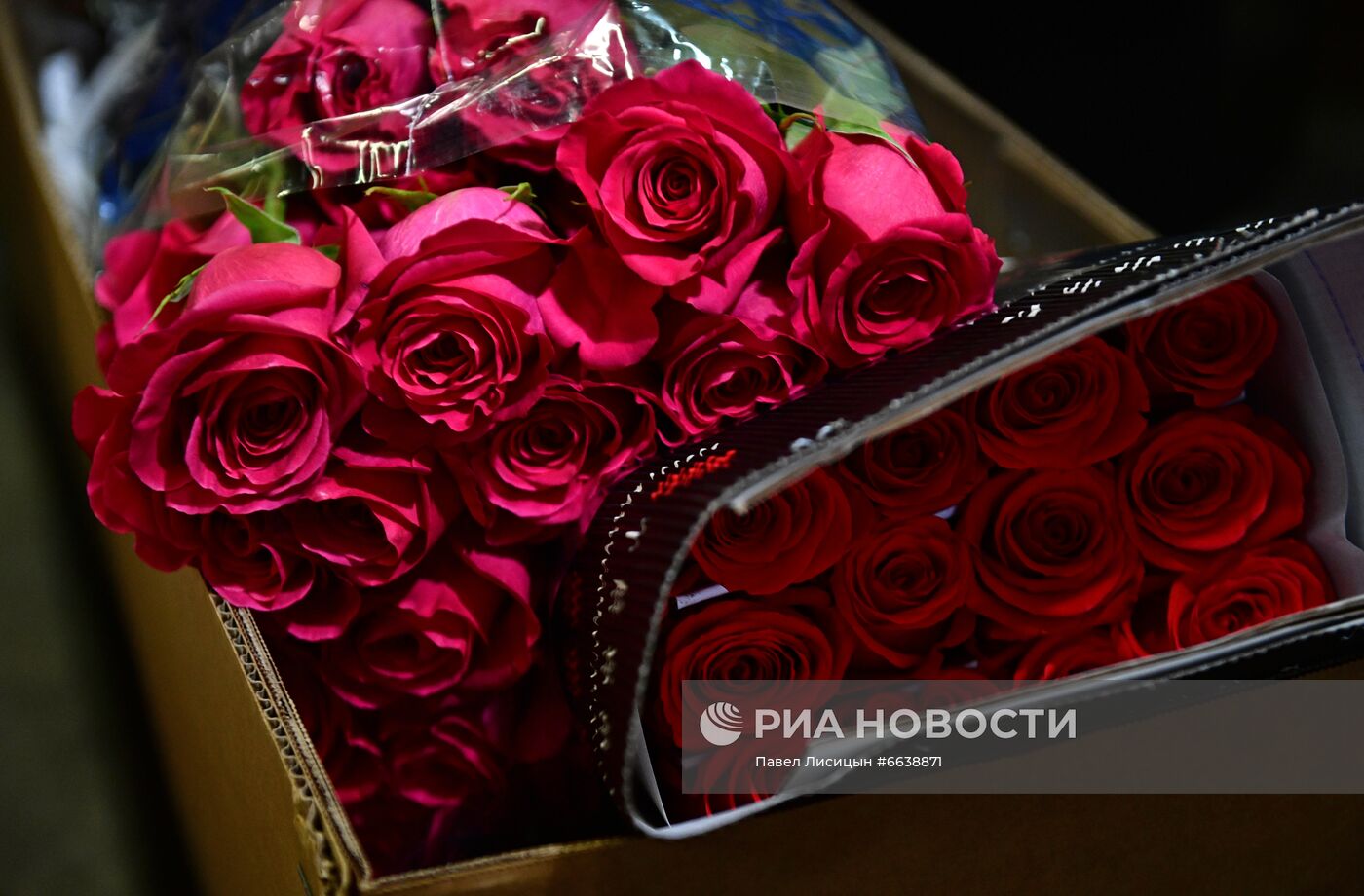 Поступление партии цветов к 1 сентября в Екатеринбург из Нидерландов