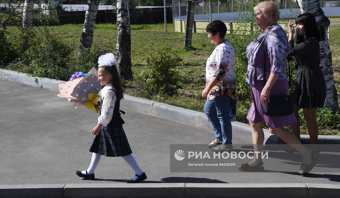 Первое сентября в регионах России