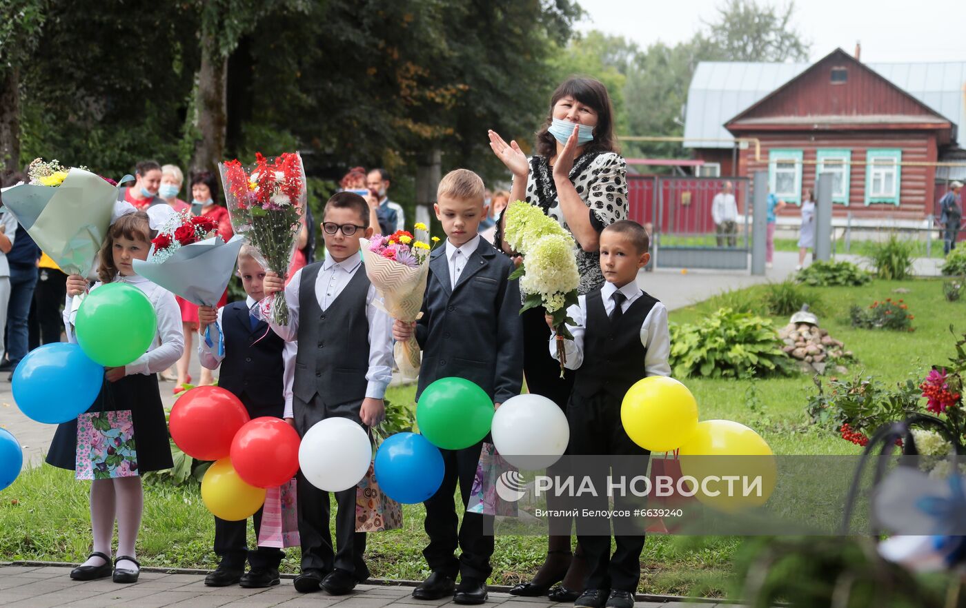 Первое сентября в регионах России