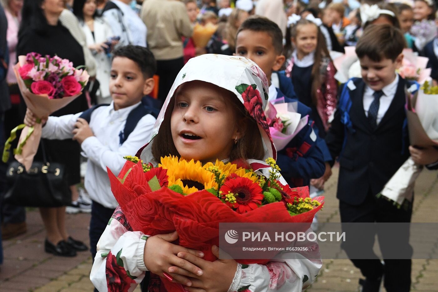 Начало учебного года в Москве