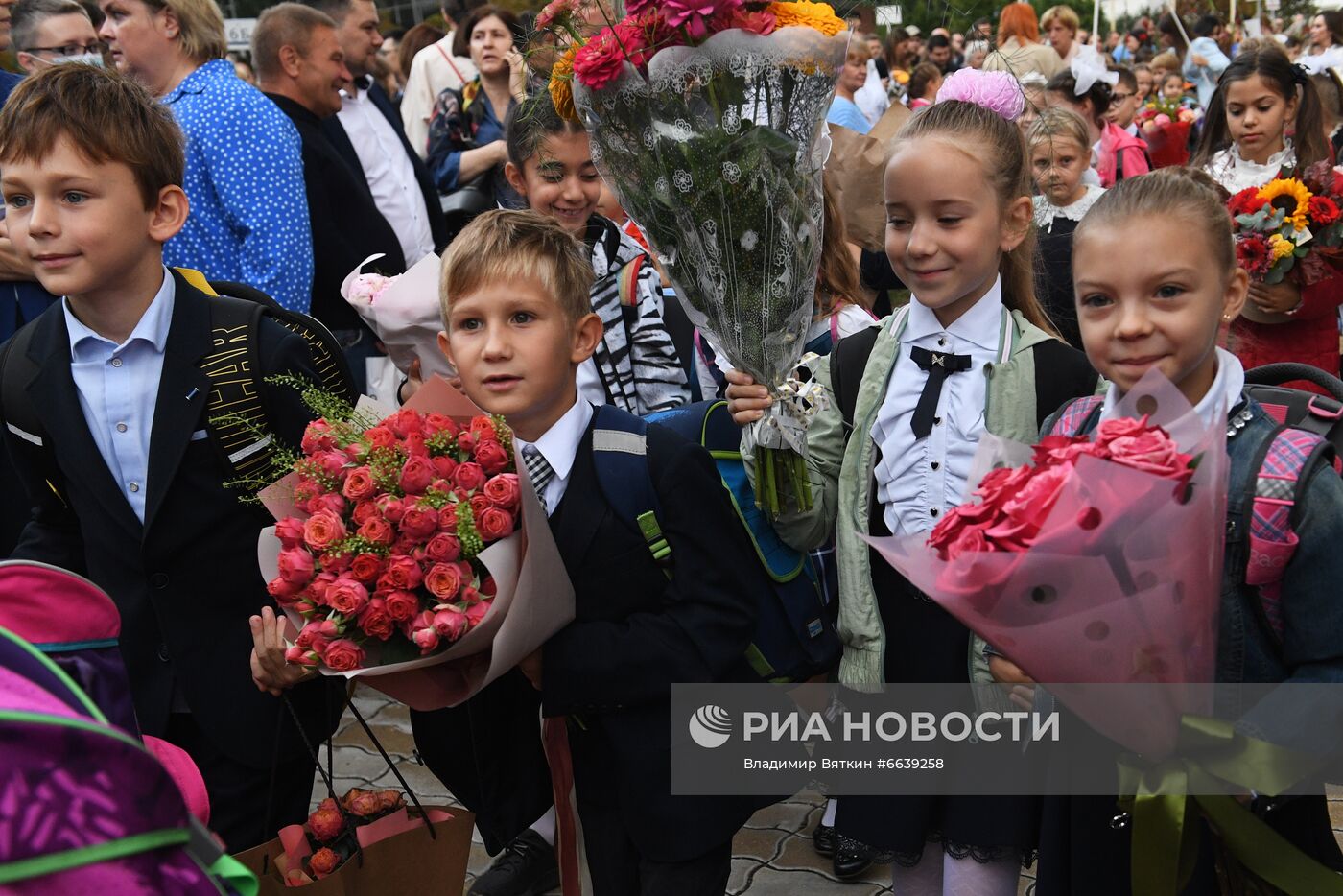 Начало учебного года в Москве