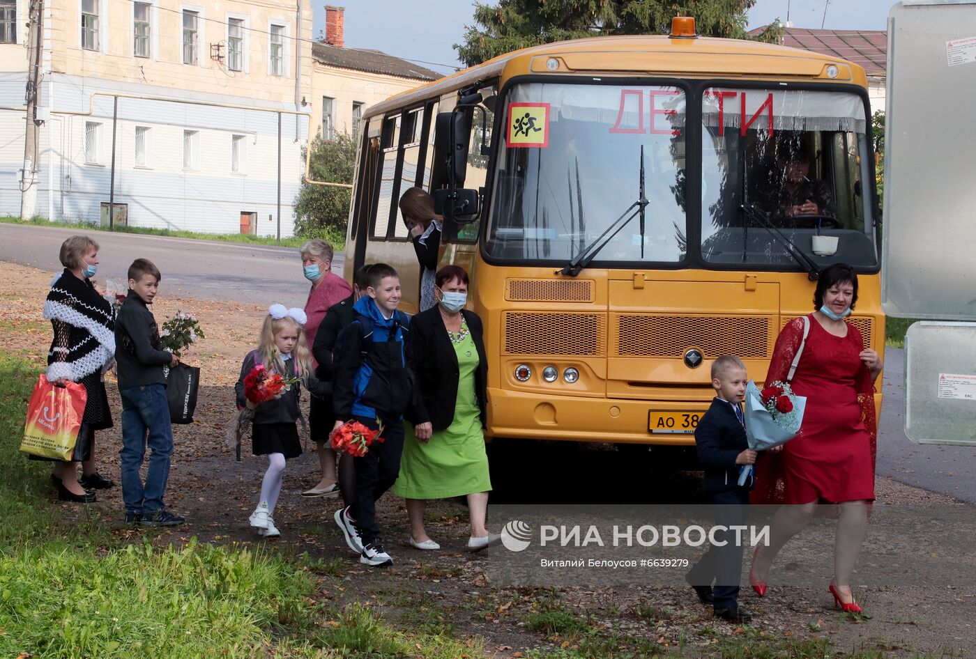 Первое сентября в регионах России