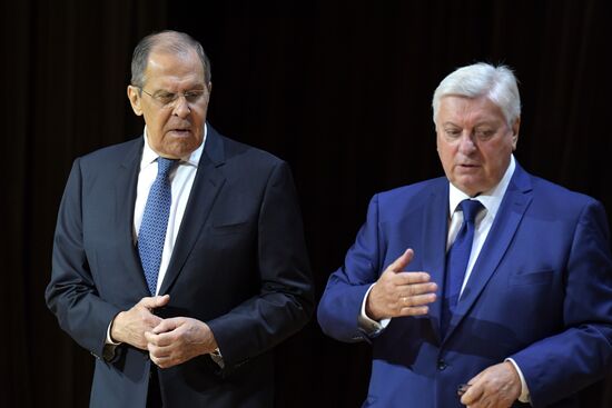 Выступление главы МИД РФ С. Лаврова в  МГИМО