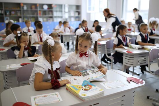 Первое сентября в регионах России