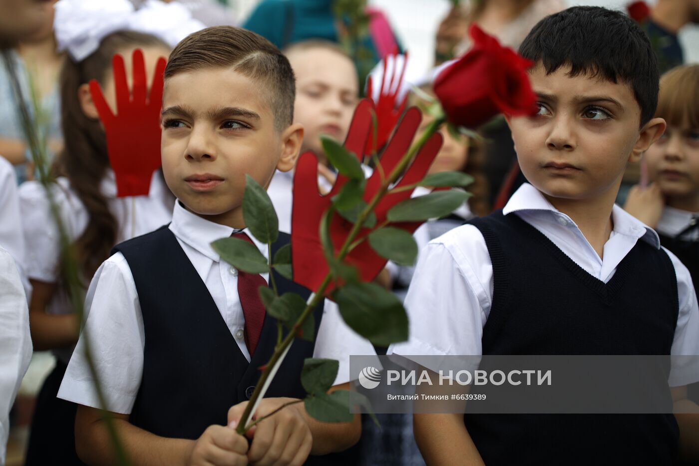 Первое сентября в регионах России