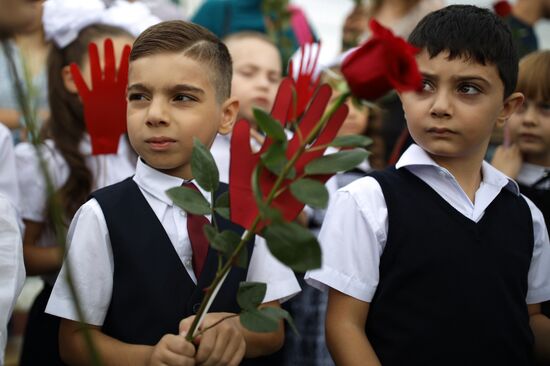 Первое сентября в регионах России