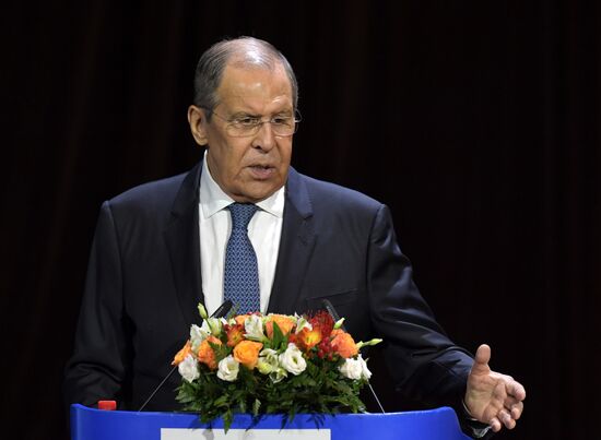 Выступление главы МИД РФ С. Лаврова в  МГИМО