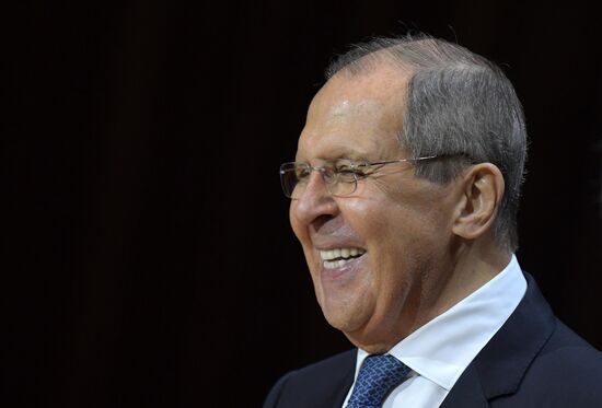 Выступление главы МИД РФ С. Лаврова в  МГИМО