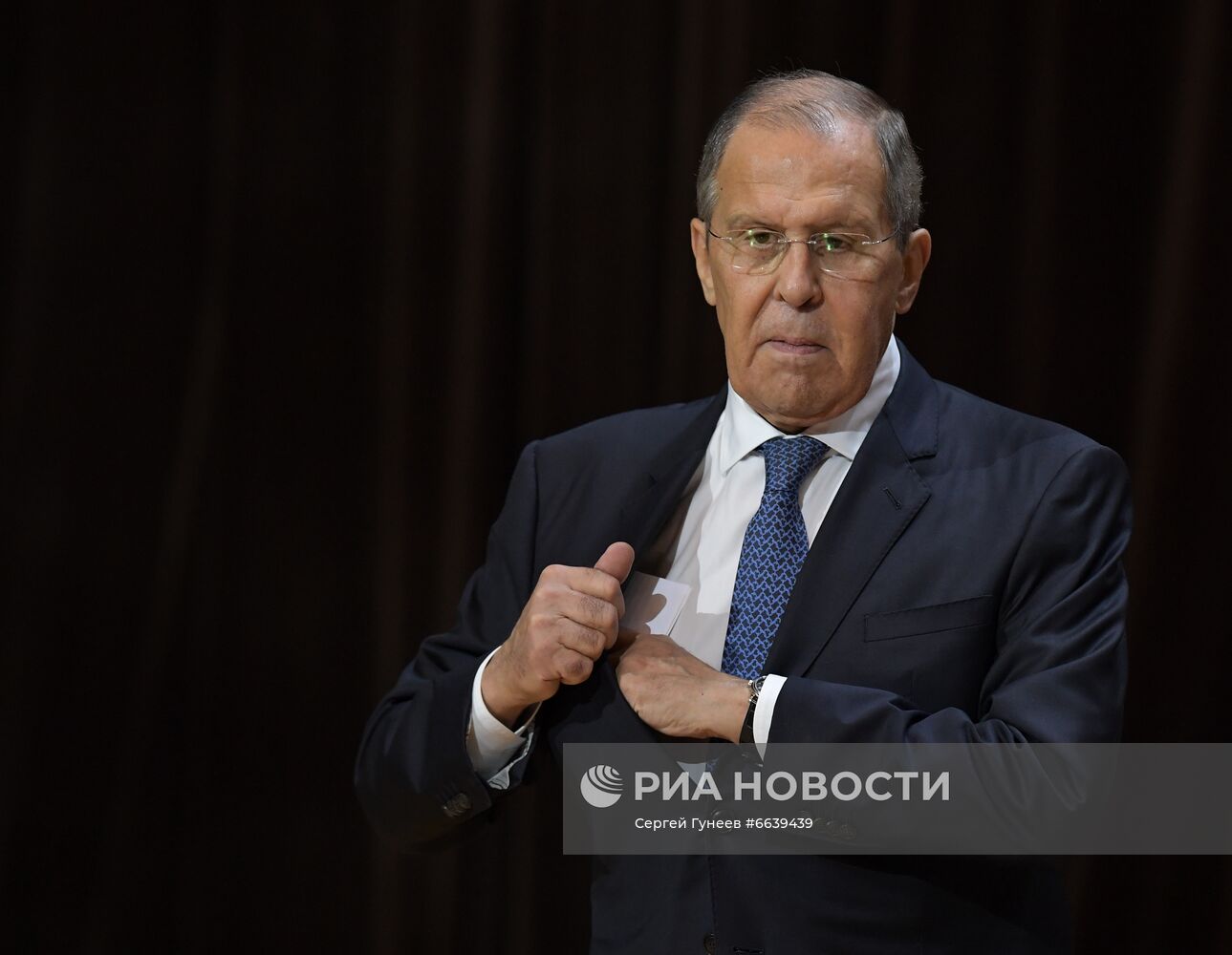 Выступление главы МИД РФ С. Лаврова в МГИМО