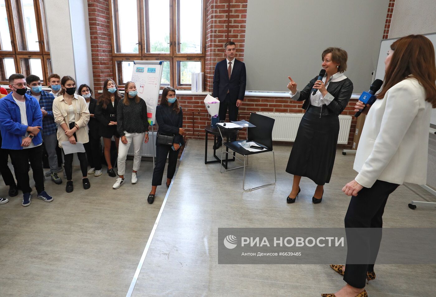 Встреча гендиректора РЭЦ В. Никишиной со студентами ВШЭ 