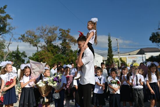Первое сентября в регионах России