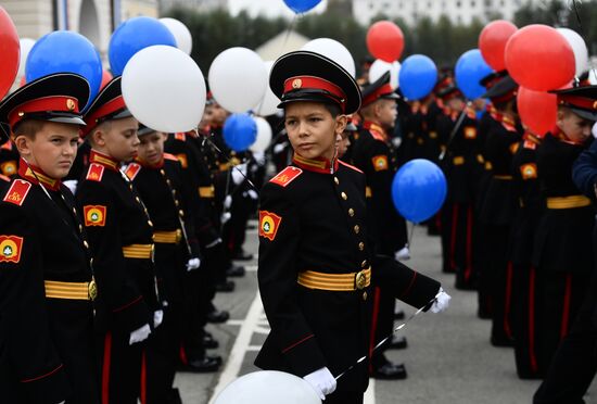 Первое сентября в регионах России