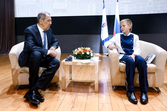 Выступление главы МИД РФ С. Лаврова в  МГИМО