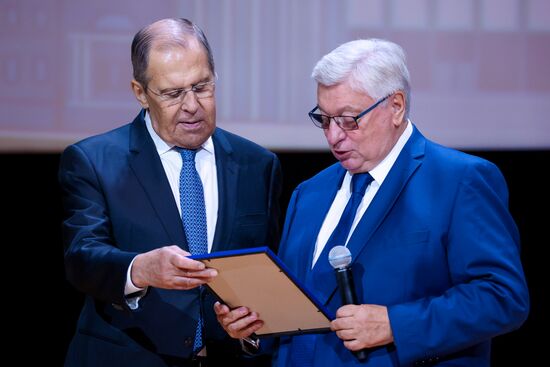 Выступление главы МИД РФ С. Лаврова в  МГИМО