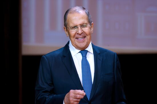 Выступление главы МИД РФ С. Лаврова в  МГИМО